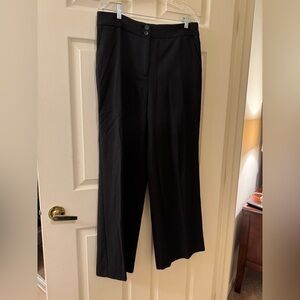 Talbots Black Wide Leg Greenwich Women's Pants NWT Size 12